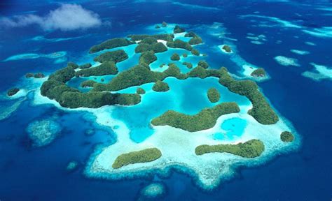 Beautiful Tropical Paradise Of Palau Islands