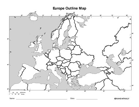 Blank Map Of Europe Ww2