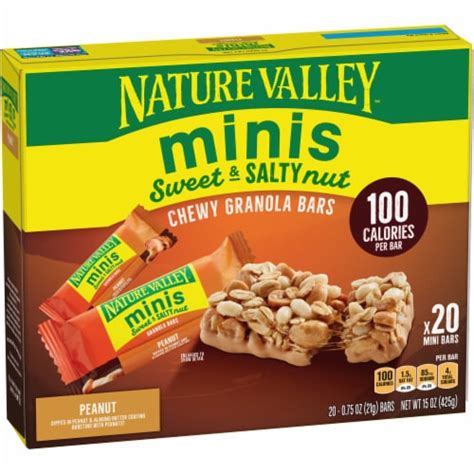 Nature Valley Whole Grain Peanut Sweet And Salty Nut Chewy Mini Granola