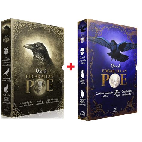 Box Edgar Allan Poe Histórias Extraordinárias Acompanha Pôster
