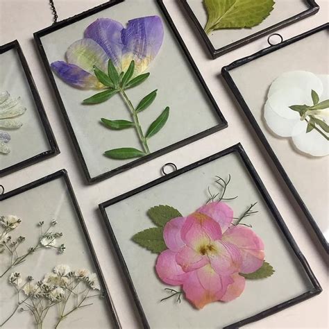 Check spelling or type a new query. Mothers day gift box Set of pressed flower frames framed ...