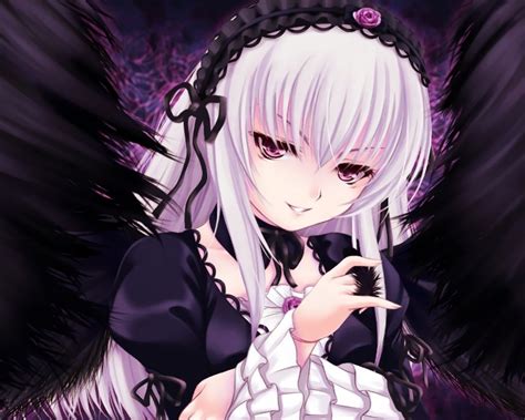 Gothic Anime Gothic Anime Rozen Maiden Suigintou Girl 1280x1024