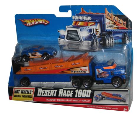 Hot Wheels Truckin Transporters 2009 Desert Race 1000 Mattel Toy