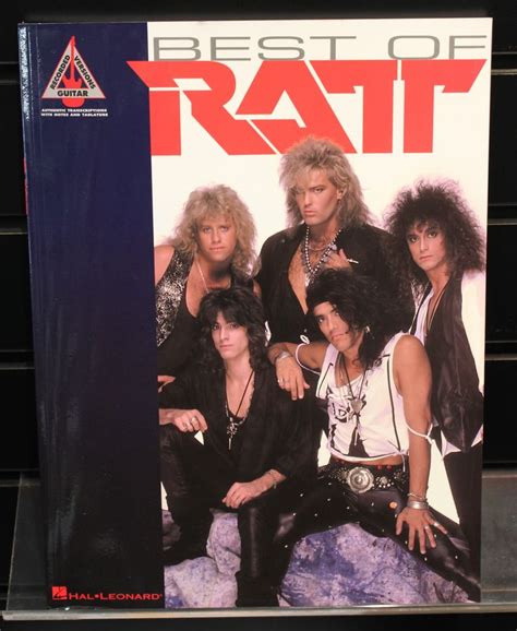 Best Of Ratt Guitar Recorded Versions Tab Songbook Hair Metal Bands