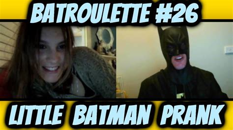 Batroulette 26 Batman Shows His Little Batman Funny Omegle Prank Youtube