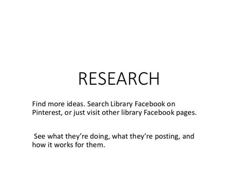 Engaging Your Library Patrons With Facebook Posts