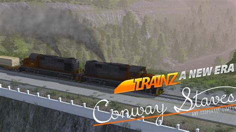 Trainz Conway Staves And Cooperage Company Session Test Run Youtube
