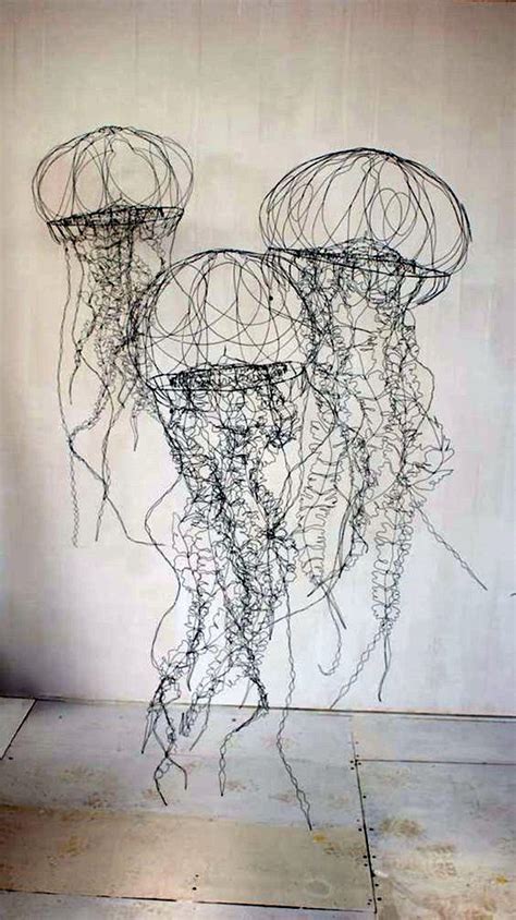40 Extraordinary Line And Wire Sculptures Bored Art Wire Art