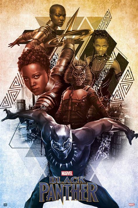 Marvel Black Panther Poster Affiche All Poster Chez Europosters