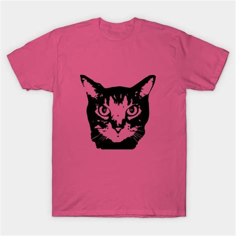 Punk Rock Cat Black Cat T Shirt Teepublic