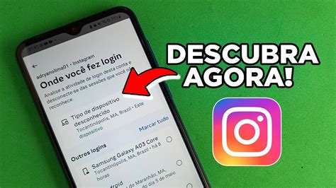 Como Saber se Meu Instagram Está Conectado em Outro Celular Descubra