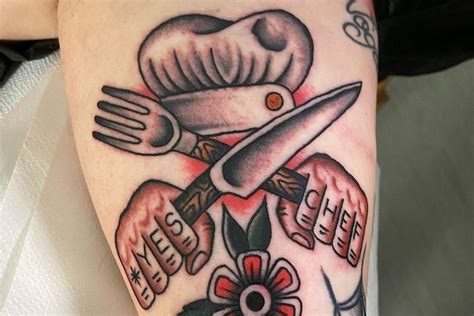 50 Chef Tattoo Ideas For Those Looking To Share Their Passion For