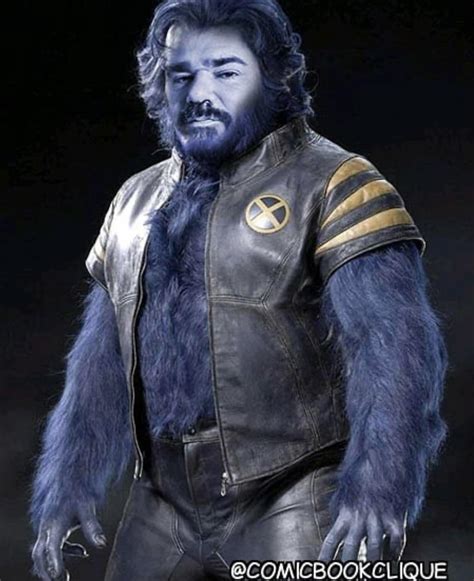 A Photoedit That I Found Of Matt Berry As Hank McCoy Beast For The MCU X Men Reboot By Marvel