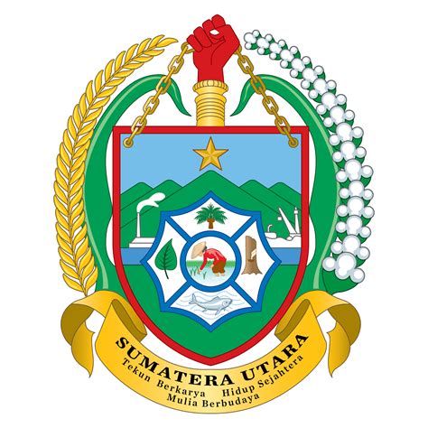 Logo Provinsi Sumatera Utara Sumut Format Vektor Cdr Eps Ai Svg Png