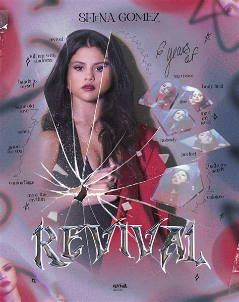 Selena Gomez • Revival Poster On Behance
