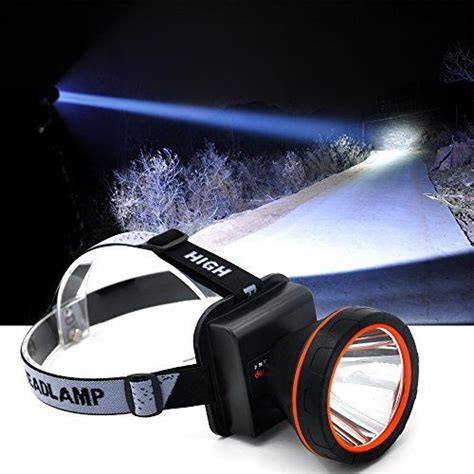 Anlook Led Super Bright Headlamp Rechargeable Torch Outdoor Headlight