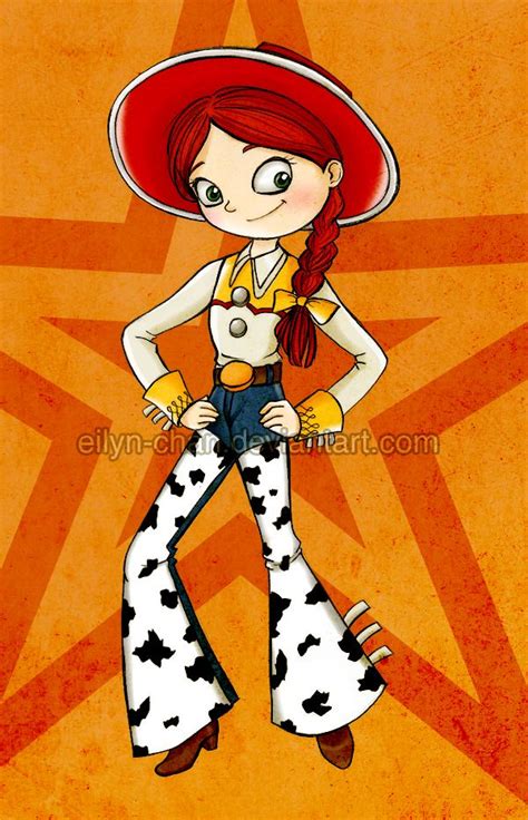 Jessie Cartoon By Eilyn Chan On Deviantart Disney Movie Posters