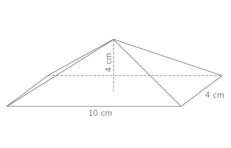 Calculer Le Volume Dune Pyramide à Base Rectangulaire 4e Exercice
