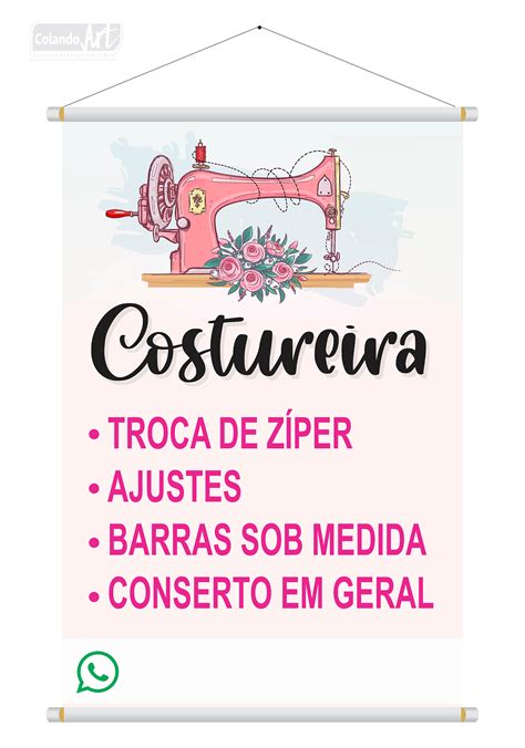 Placa De Costureira Para Imprimir