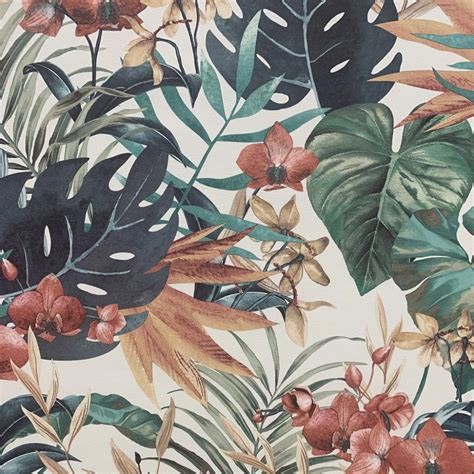 Tropical Floral Multi Tropical Wallpaper Tropical Floral Tropical