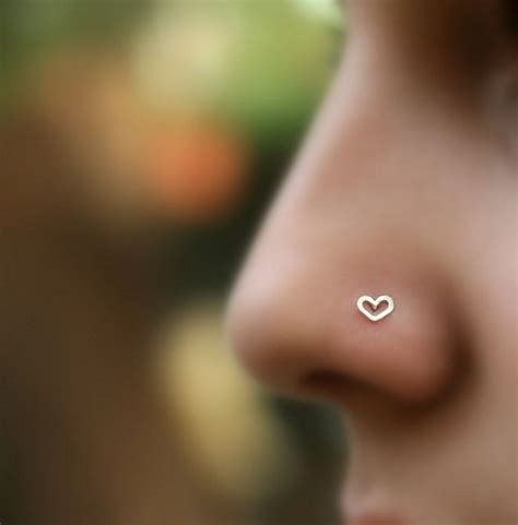 Nose Ring Nose Piercing Nose Stud Tragus Piercing Etsy Nose