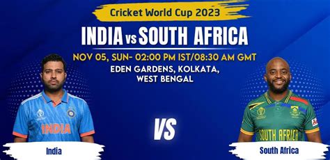 India Vs South Africa Match Prediction Cricket World Cup 2023