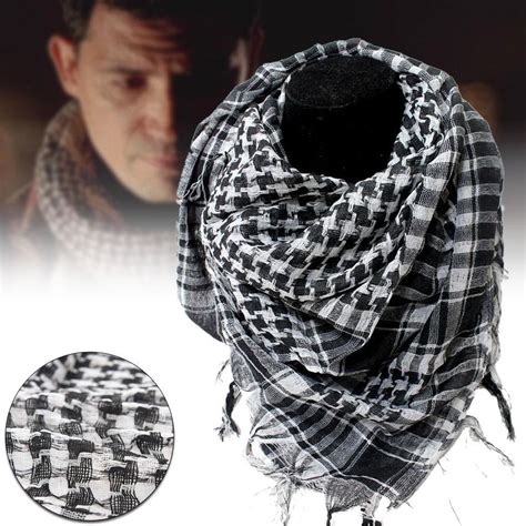 Military Windproof Winter Scarf Men Muslim Hijab Thin Shemagh Tactical