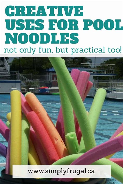 7 Creative Uses For Pool Noodles