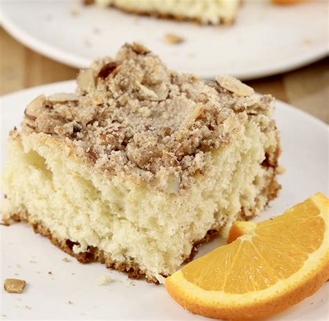 Almond Streusel Coffee Cake Yeasted Coffee Cake Miss In The Kitchen