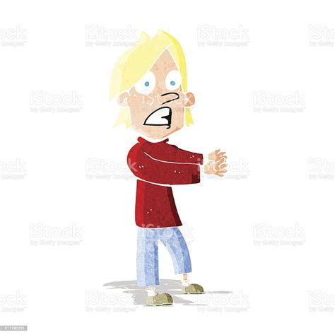 Cartoon Shocked Man Stock Illustration Download Image Now Adult