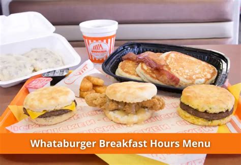 Whataburger Breakfast Hours 2023 What Time Whataburger Start Serving