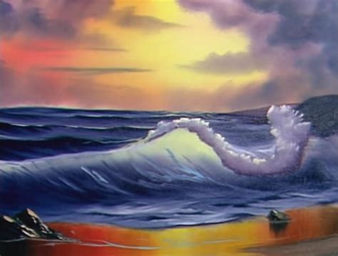 Bob Ross Ocean Paintings