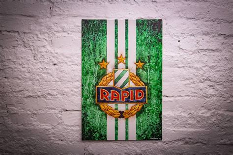 Zoran barisic sportlicher leiter (seit 01.07.2020) stefan ebner. Wappen SK Rapid Wien - Hochformat | abseits.at Shop