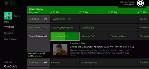 How To Set Up And Watch Live Tv On Your Xbox One Xbox One