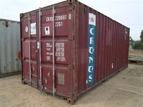 Standard Steel Shipping Containers Rural Container Supplies