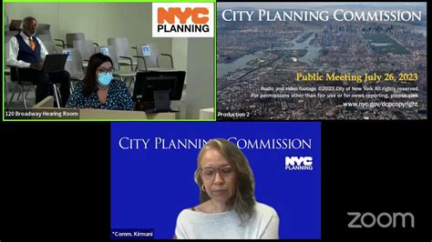 July 26th 2023 City Planning Commission Public Meeting Special