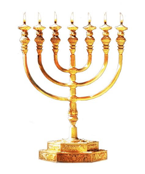 Menorah Dorado Png Transparente Stickpng