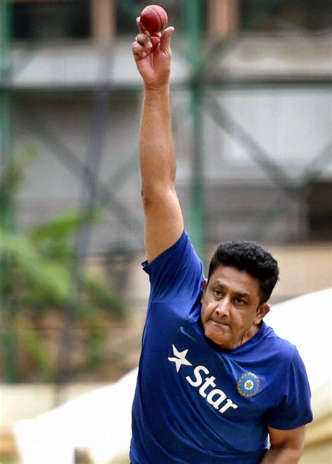Photos Coach Kumble Leads The Way As Team India Hits The Nets Rediff