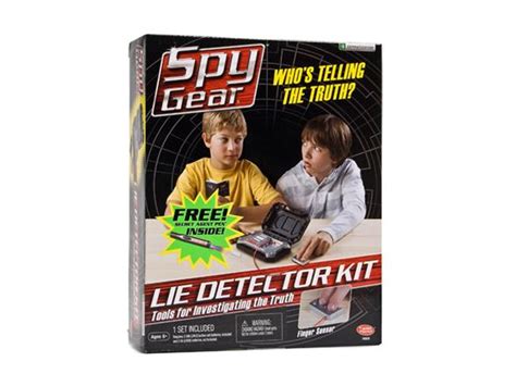 Polygraph or a lie detector test is used to measure and record several physiological indicators such as blood pressure, pulse, respiration and skin even the police and other security forces can begin their much anticipated reforms on taking every recruit through the lie detector to ensure that bad. Spy Gear Lie Detector Kit and Bonus Secret Agent Pen ...