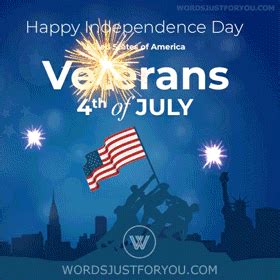 Happy 4th of july 2020! Happy 4th of July Veterans Gif - 6415 | Words Just for You! - Free Downloads and Free Sharing