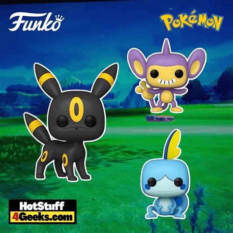 2023 New Pokémon Umbreon Sobble And Aipom Funko Pops