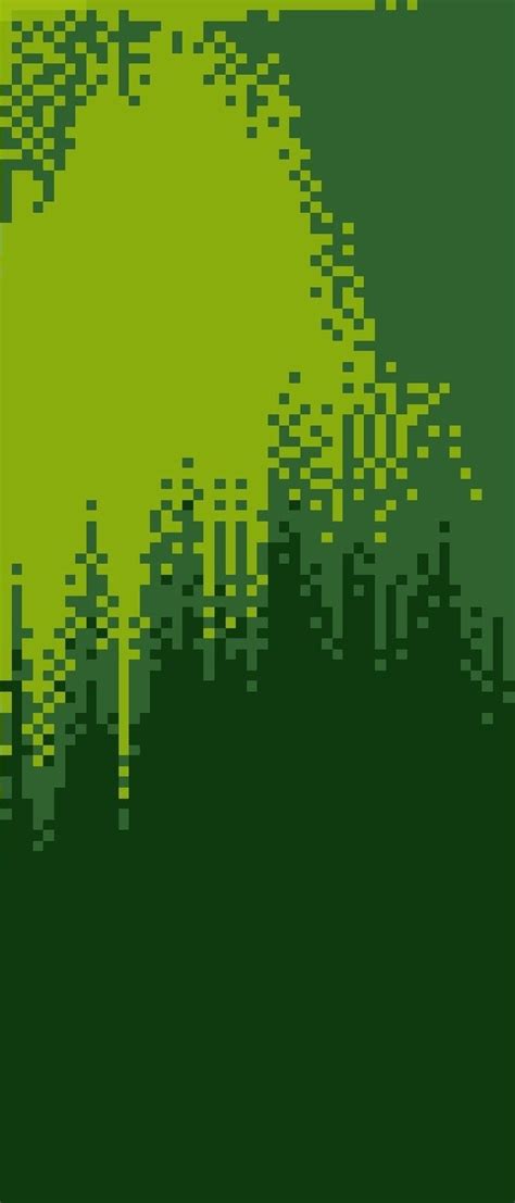 1644x3840 Green Artistic Pixel Art 1644x3840 Resolution Wallpaper Hd