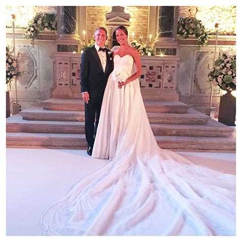 Ana Ivanovic Is The Stunning Bride At Second Wedding To Bastian