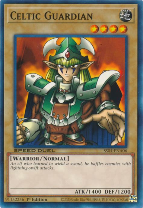 I remember these kinds of days when i ran gallade. Celtic Guardian - Yugipedia - Yu-Gi-Oh! wiki