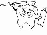 Coloring Dental Tooth Brushing Teeth Brush Health Toothbrush Preschool Himself Printable Hygiene Sheets Dentist Shark Colorluna Getcolorings Vampire Getdrawings Floss sketch template