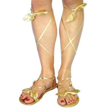 Greek Goddess Sandals Fancy Dress And Period Costume Ebay