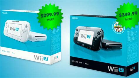 Wii U Basic And Deluxe Differences Outlined By Nintendo Polygon