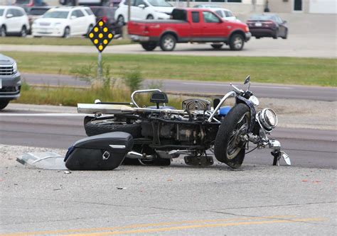 Motorcycle Crash Sends Man To Hospital In Mason City Mason City
