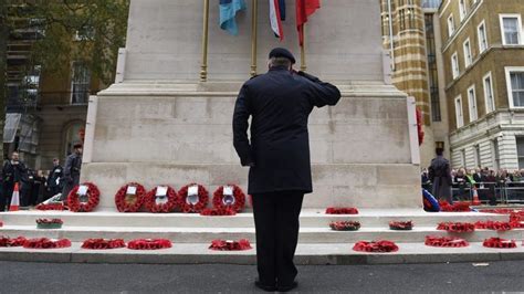 In Pictures Armistice Day Commemorations Bbc News