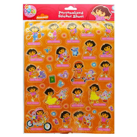 Dora The Explorer Best Friends Dora And Boots Sticker Collection 40
